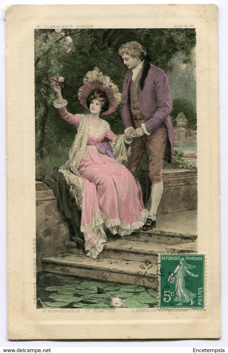 CPA - Carte Postale - Fantaisie - Couple - Homme Et Femme - Printemps D'Amour (C8634) - Couples