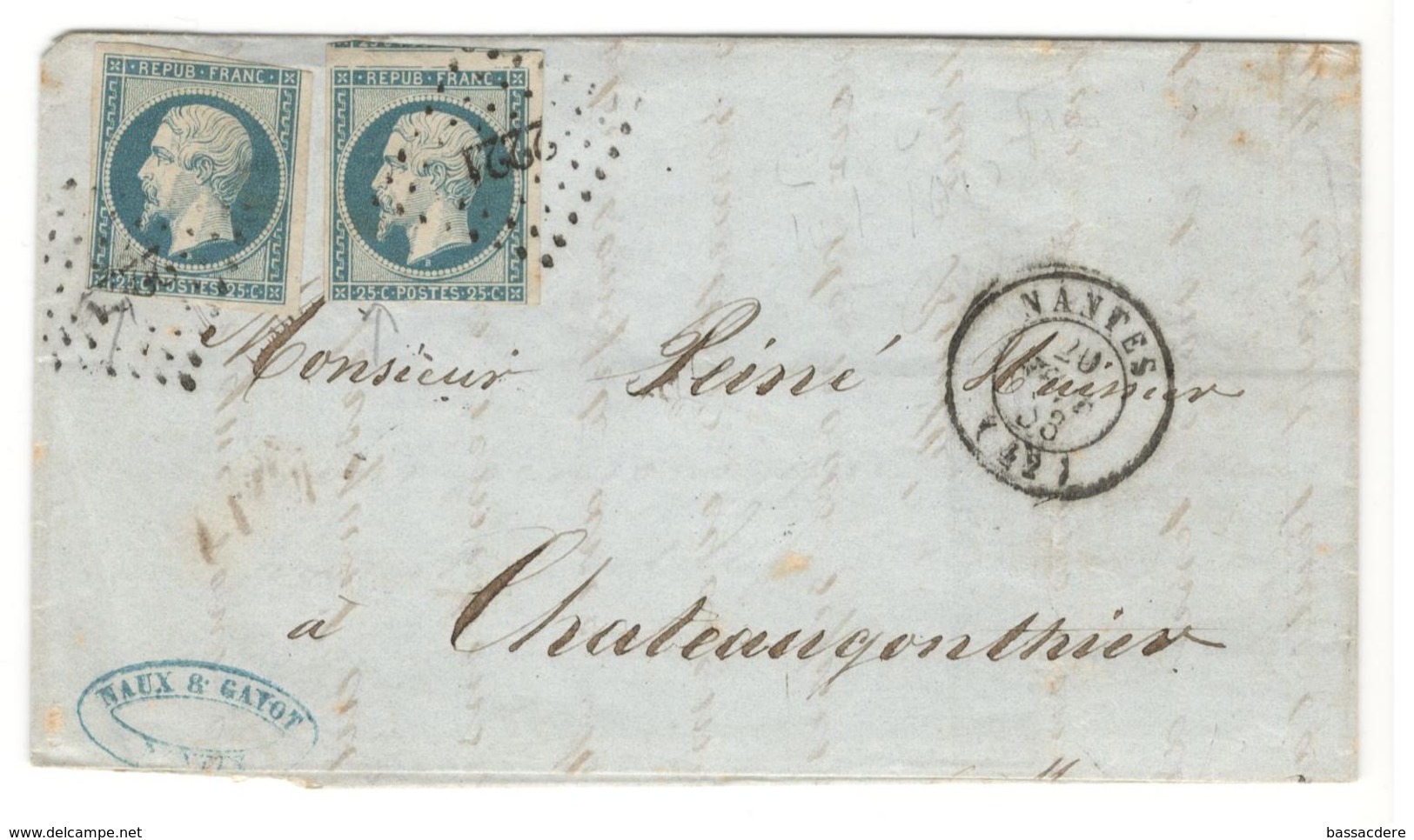 17572 - Tarif  50 C - 1849-1876: Période Classique