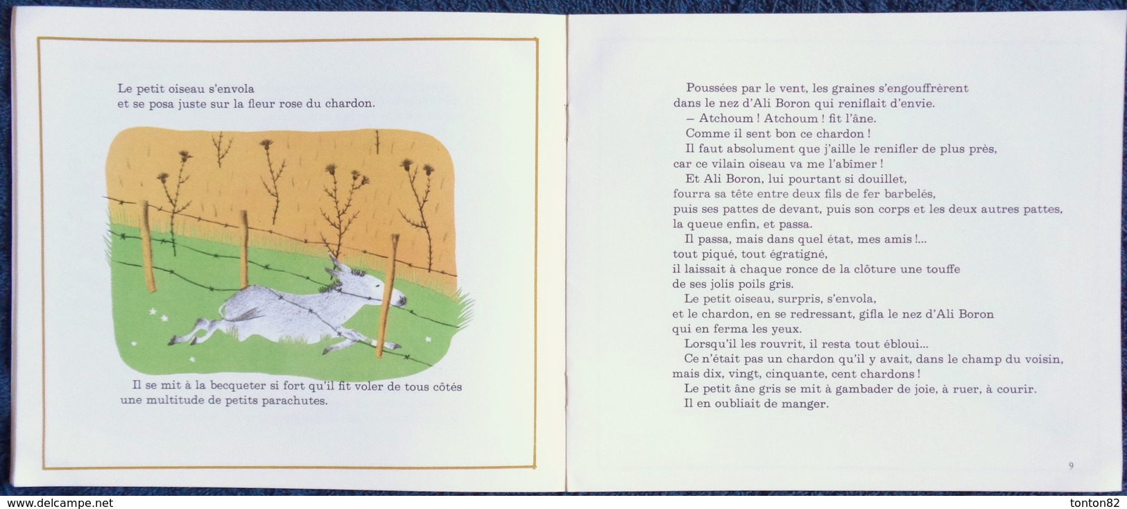 May D'Alençon - Le Beau Chardon D'Ali Boron - Albums Du Père Castor - ( 1995 ) . - Autres & Non Classés