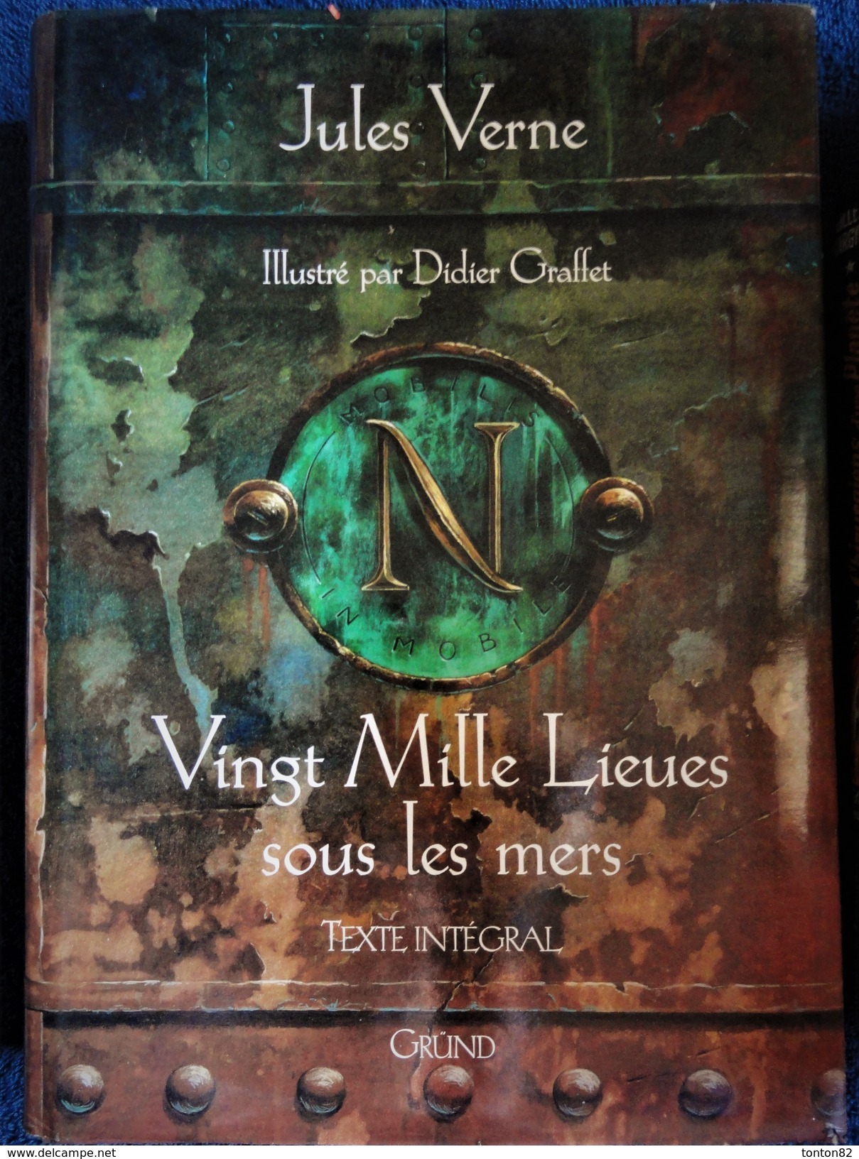 Jules Verne - Vingt Mille Lieues Sous Les Mers - Éditions GRÜND ( Grand Format ) - Illustré Par Didier Graffet - (2002) - Autres & Non Classés