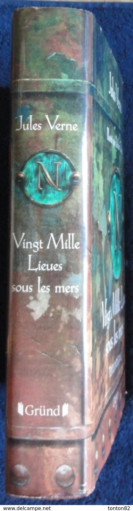 Jules Verne - Vingt Mille Lieues Sous Les Mers - Éditions GRÜND ( Grand Format ) - Illustré Par Didier Graffet - (2002) - Autres & Non Classés