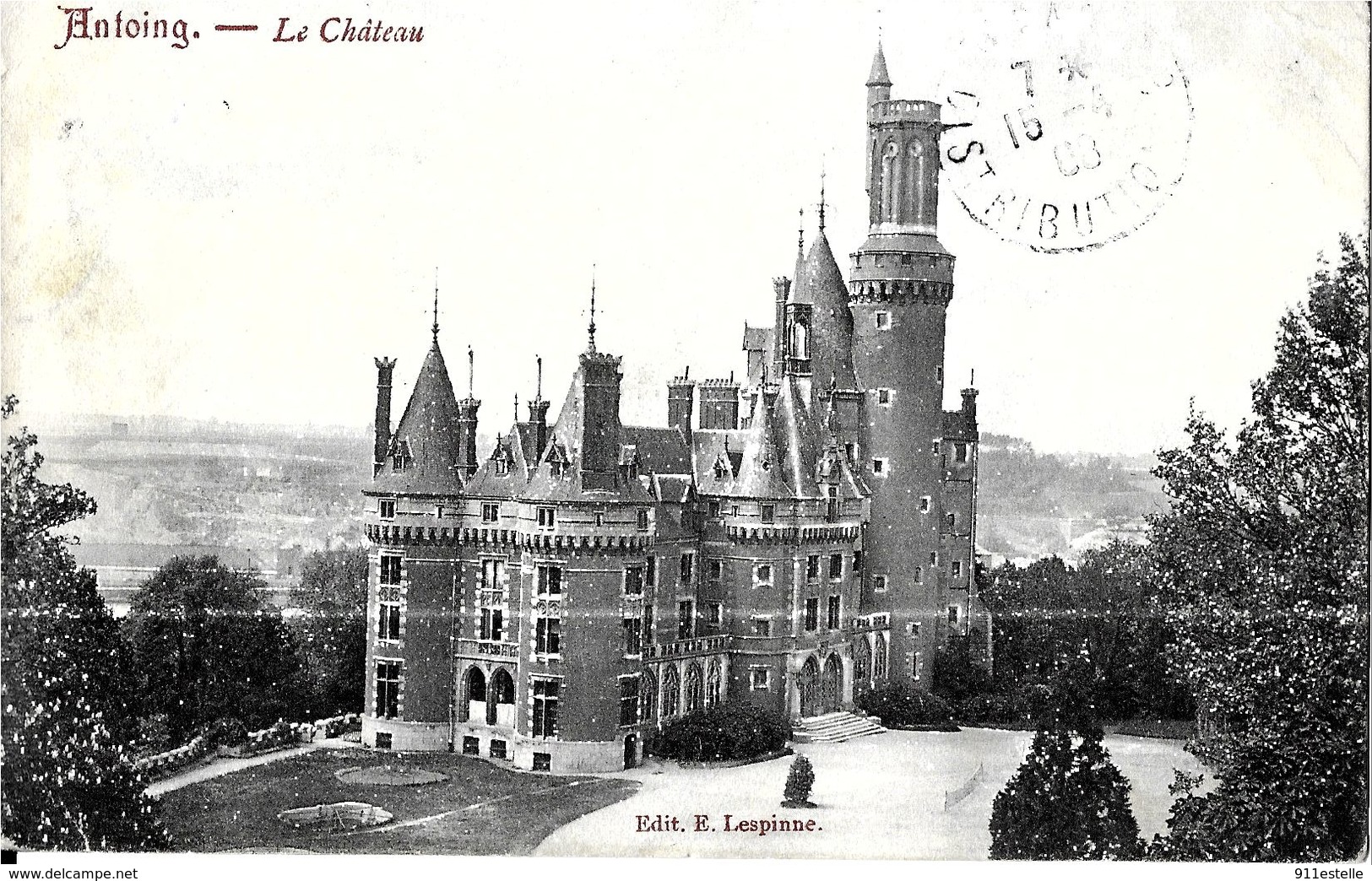 Belgique  . ANTOING  -  LE CHATEAU - Antoing