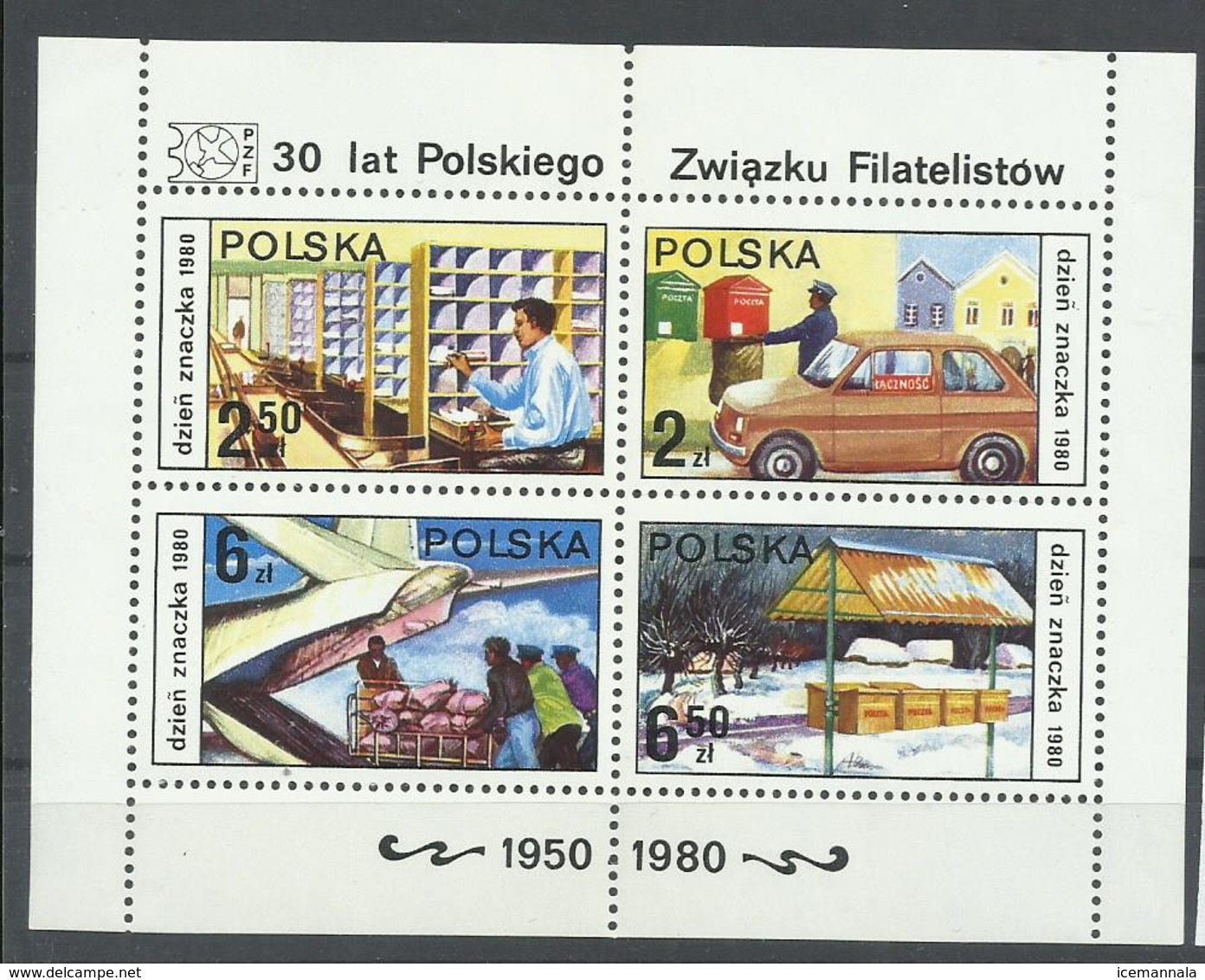 POLONIA  YVERT  H/B 91     MNH  ** - Blocs & Hojas