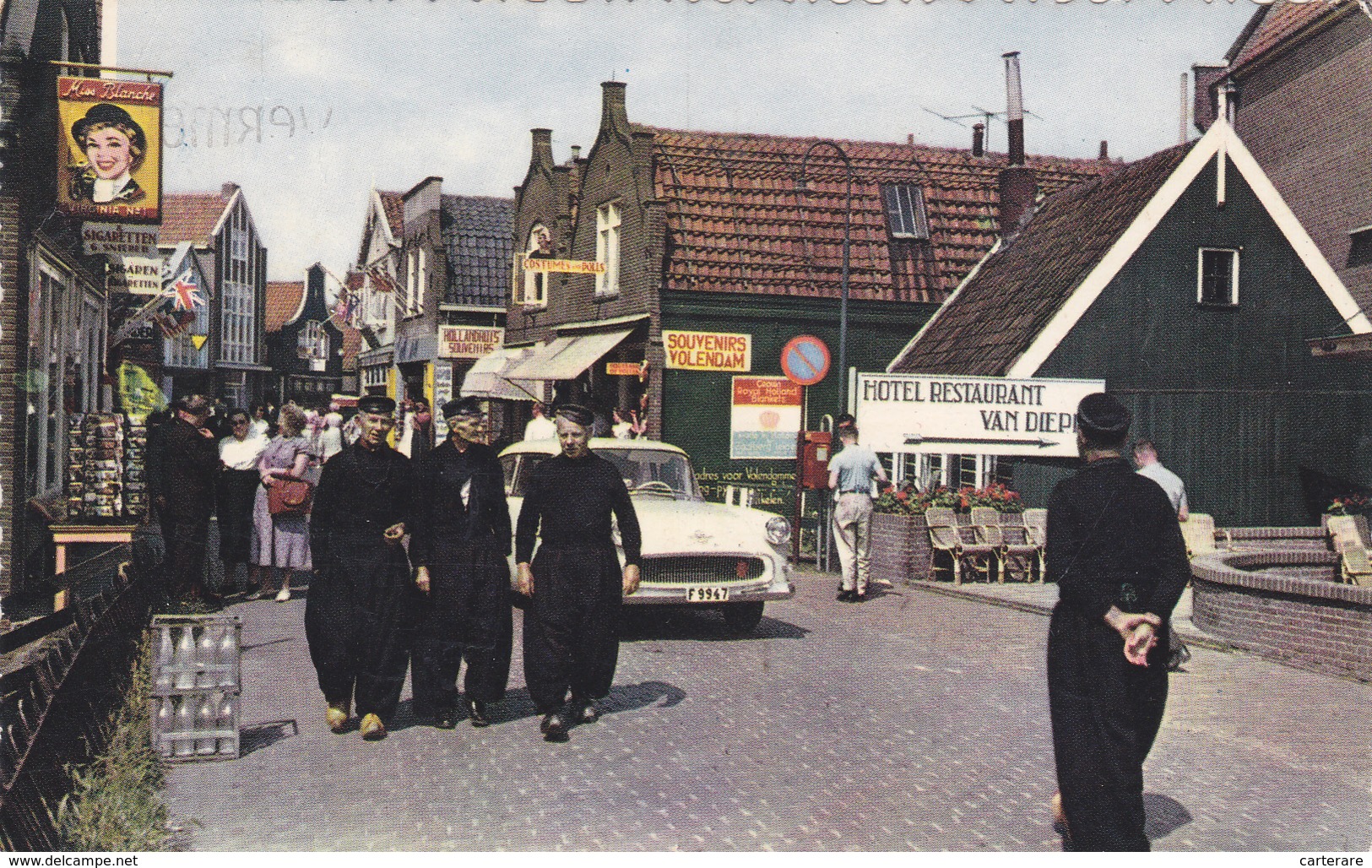 PAYS BAS,NEDERLAND,HOLLANDE,NETHERLANDS,VOLENDAM,HOTEL,RESTAURANT,COMMERCE - Volendam