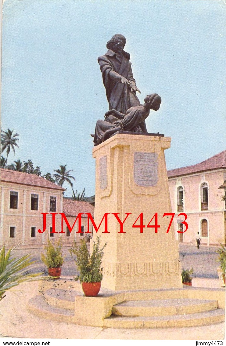 CPM - Estatua De José Custodio De Faria O Abade - NOVA-GOA ( India Portuguêsa ) INDE - PENTOTAL ( Thiopental Abbott ) - Indien