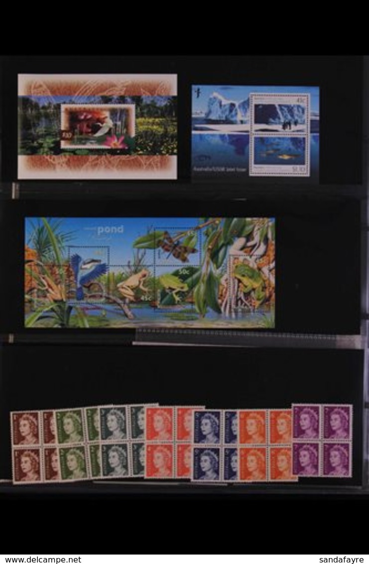 1913/2005 FINE MINT / NEVER HINGED MINT ACCUMULATION Wonderful Range Of Stamps, Complete Sets, Se-tenant Strips, Blocks  - Autres & Non Classés