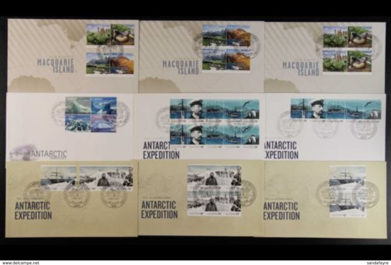2010-2014 FIRST DAY COVERS DAVIS STATION Superb Collection Of Illustrated Unaddressed All Different First Day Covers Can - Andere & Zonder Classificatie