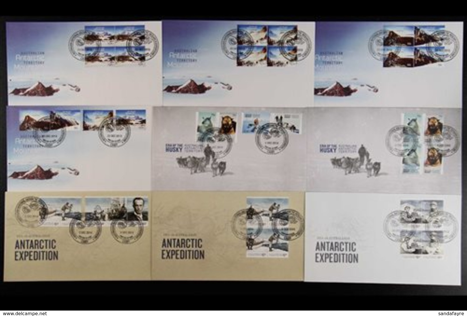 2010-2014 FIRST DAY COVERS CASEY STATION Superb Collection Of Illustrated Unaddressed All Different First Day Covers Can - Other & Unclassified