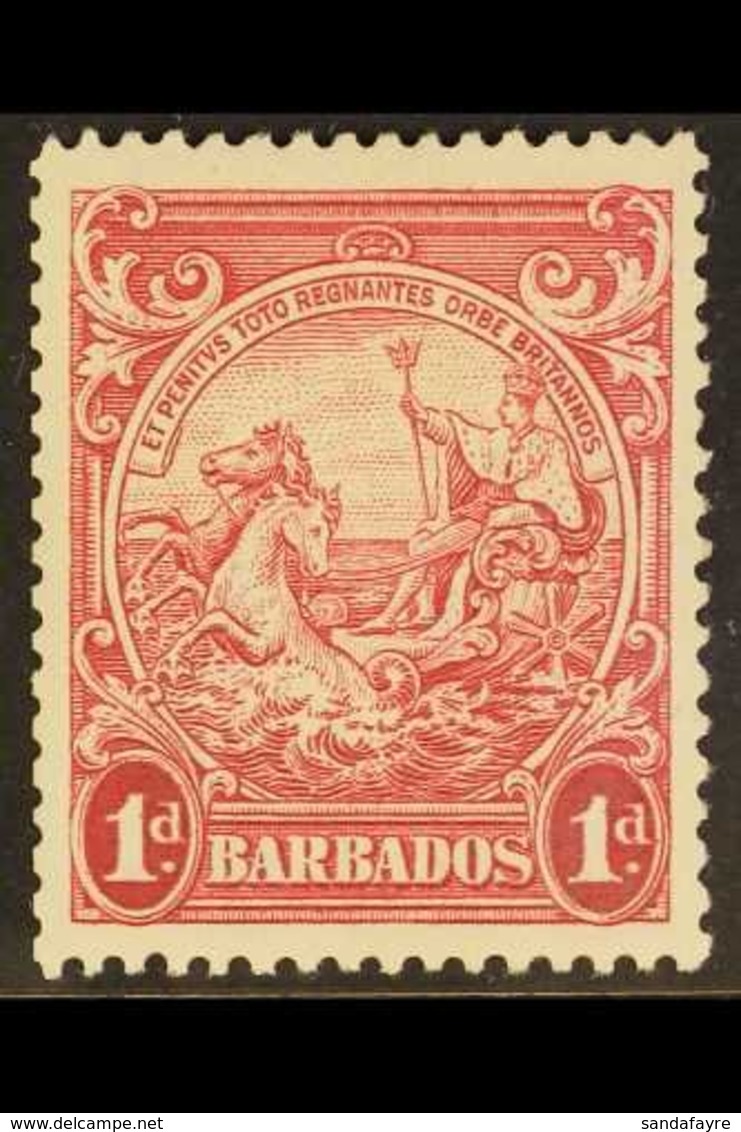1938-47 1d Scarlet (1939), P13½ X 13, SG 249, Fine Mint For More Images, Please Visit Http://www.sandafayre.com/itemdeta - Barbados (...-1966)