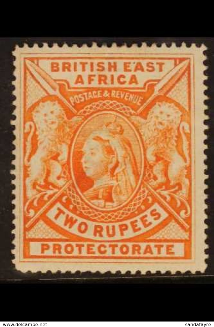 1897 2r Orange, SG 93, Mint, Cat £150 For More Images, Please Visit Http://www.sandafayre.com/itemdetails.aspx?s=648524 - British East Africa