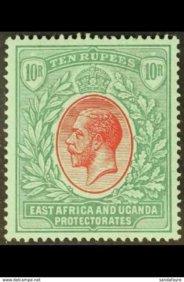 1904-07 10r Red And Green / Green Wmk Mult Crown CA, SG 58, Very Fine Mint. For More Images, Please Visit Http://www.san - British East Africa