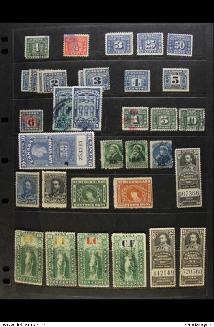 REVENUES 1864-1938 Mint (some Never Hinged) & Used Collection On Stock Pages, Inc Bill 1864 To 40c Mint, 1868 To $2 Used - Other & Unclassified