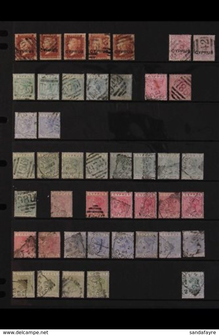 1880-1949 USED RANGES With Some Duplication And Postmark Interest Neatly Arranged By Issues On Stock Pages, Includes 188 - Altri & Non Classificati