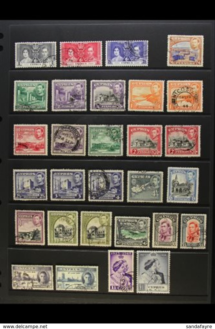 1937-66 FINE USED COLLECTION A Complete Basic Collection To 1966 UN Assembly Set With Many Of The Additional Definitive  - Autres & Non Classés