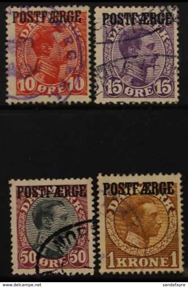 PARCEL POST 1919-20 Set, Mi 1/4, Fine Used. (4 Stamps) For More Images, Please Visit Http://www.sandafayre.com/itemdetai - Autres & Non Classés