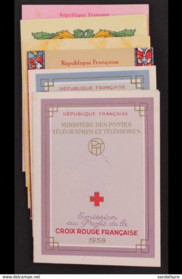 RED CROSS BOOKLETS 1958-1959, 1961, 1963 & 1965-1966 Complete Booklets, Very Fine Cds Used. (6 Booklet) For More Images, - Other & Unclassified