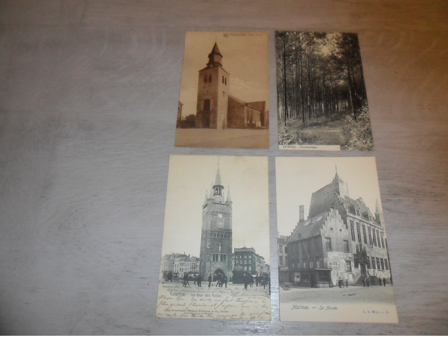 Grand beau lot de 100 cartes postales de Belgique        Groot mooi lot van 100 postkaarten van België