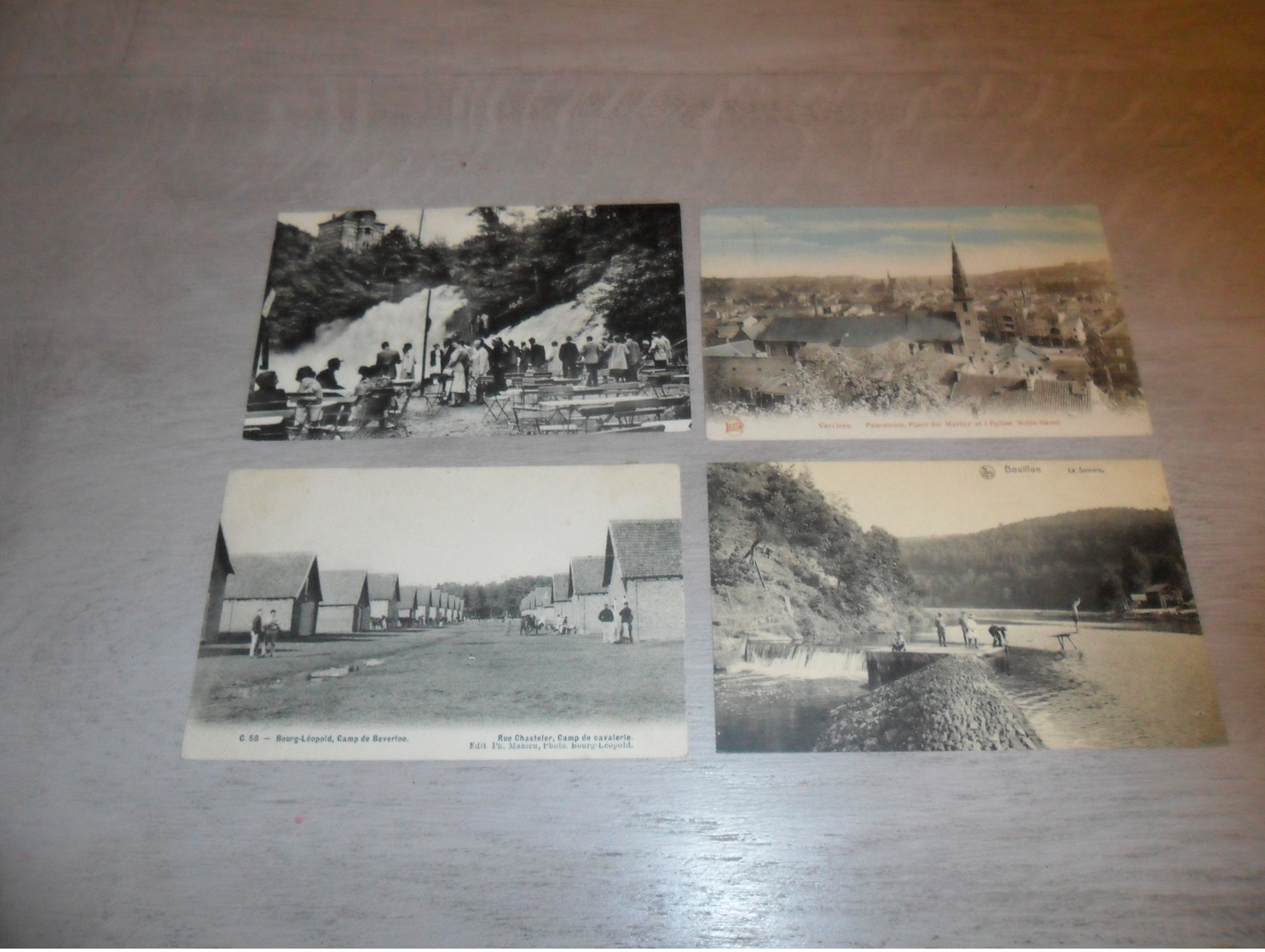 Grand beau lot de 100 cartes postales de Belgique        Groot mooi lot van 100 postkaarten van België