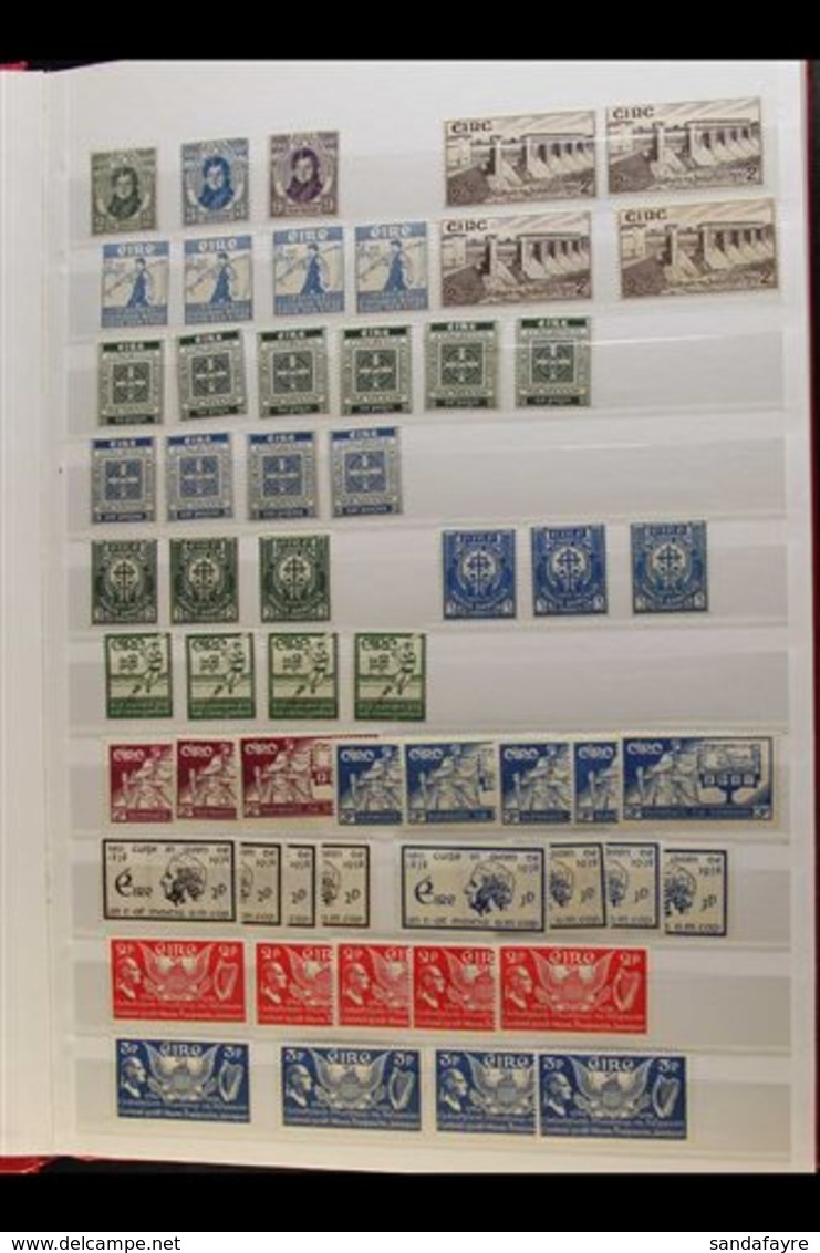 1929-90 MINT / NEVER HINGED MINT STOCK In A Stock Book, Earlier Period To 1950s Mint With Some Duplication, Later Issues - Altri & Non Classificati