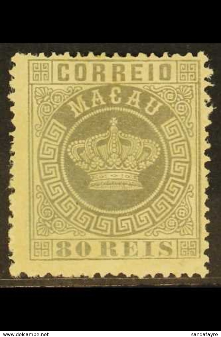 1885 80r Grey, Perf 13½, SG 31, Very Fine And Fresh Mint No Gum, As Issued. For More Images, Please Visit Http://www.san - Other & Unclassified