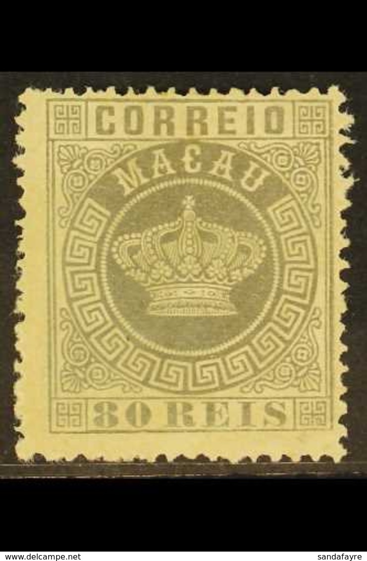 1885 80r Grey, Perf 13½, SG 31, Very Fine And Fresh Mint No Gum, As Issued. For More Images, Please Visit Http://www.san - Altri & Non Classificati