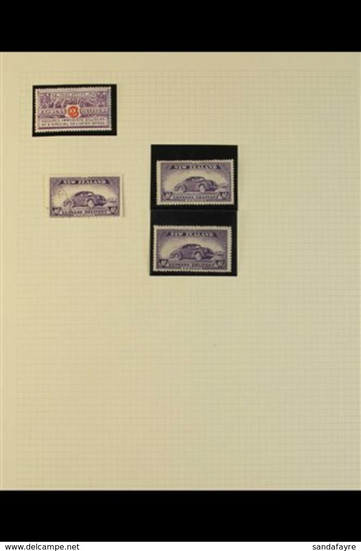 BACK OF THE BOOK COLLECTION BALANCE With Express Delivery 1926 6d Mint, Postage Dues Mint Or Unused Range Incl. 1899 Typ - Autres & Non Classés