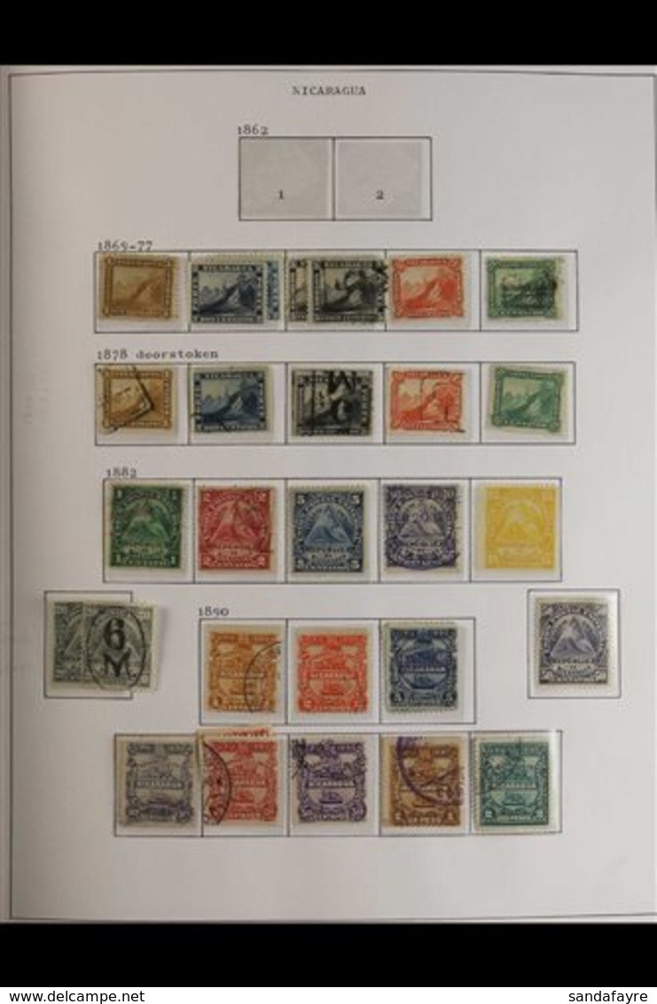 1869 TO 1939 THE 70 - YEAR COLLECTION! An Album Containing A Substantial Collection Of Very Fine Mint & Used Stamps Dili - Nicaragua