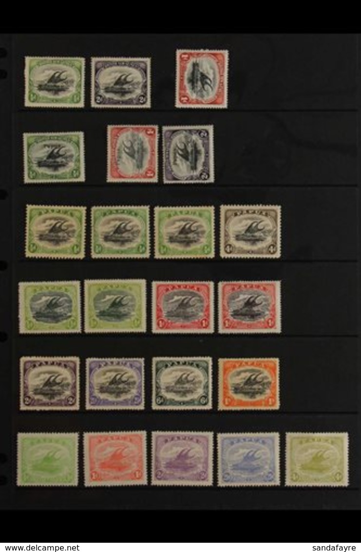 1901-1952 MINT COLLECTION A Most Useful Range Presented On Stock Pages That Includes 1901-05 Set Of Values To 2d, 1906-0 - Papua Nuova Guinea