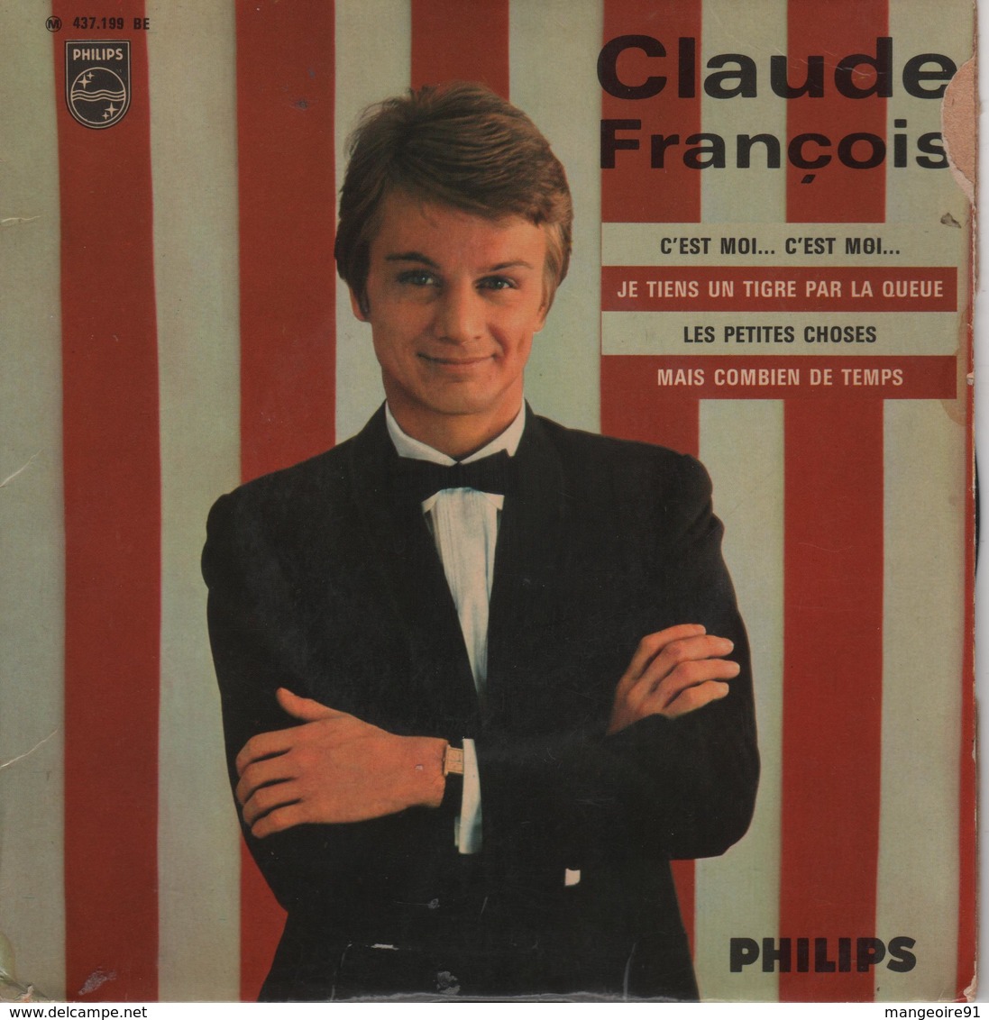 Disque 45 Tours CLAUDE FRANCOIS - 1966 - Instrumental