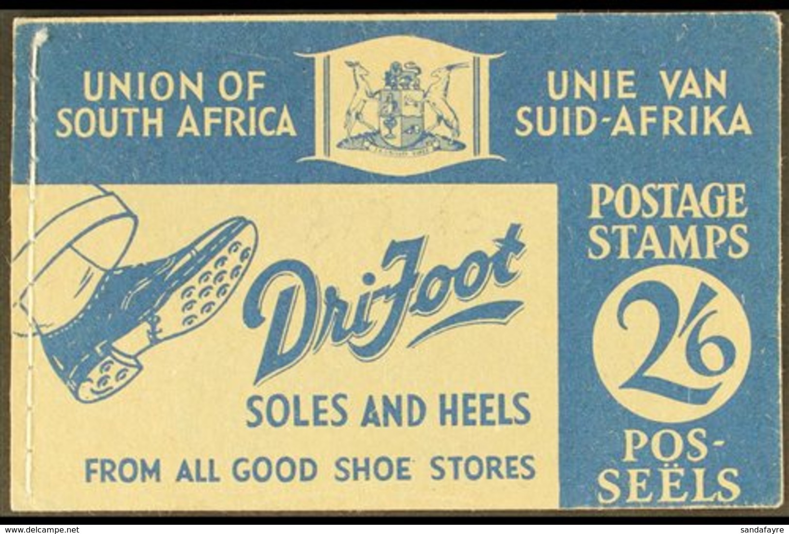 BOOKLET 1941 2s6d  Blue On Buff Cover, Contains Reduced Format 1d, SG SB15a (SACC B18), Clean & Fine. For More Images, P - Zonder Classificatie