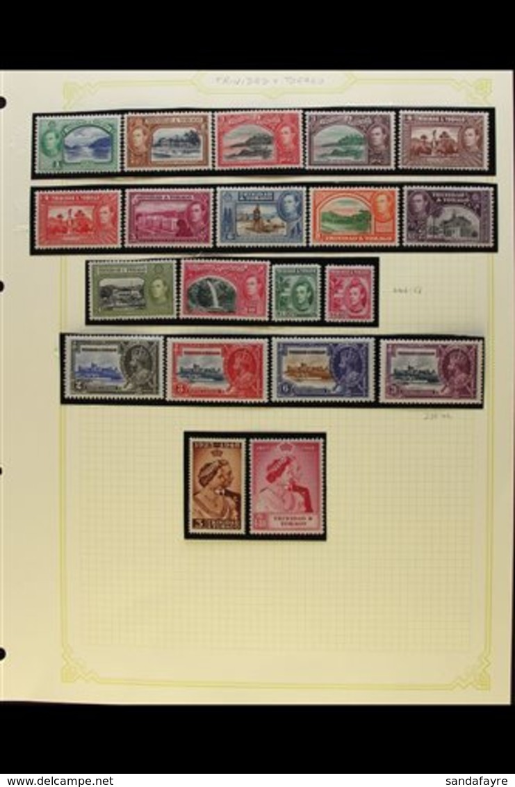 1935-83 FINE MINT COLLECTION An All Different Collection Which Includes 1935 Silver Jubilee Set, 1938-44 Complete Defin  - Trinidad En Tobago (...-1961)