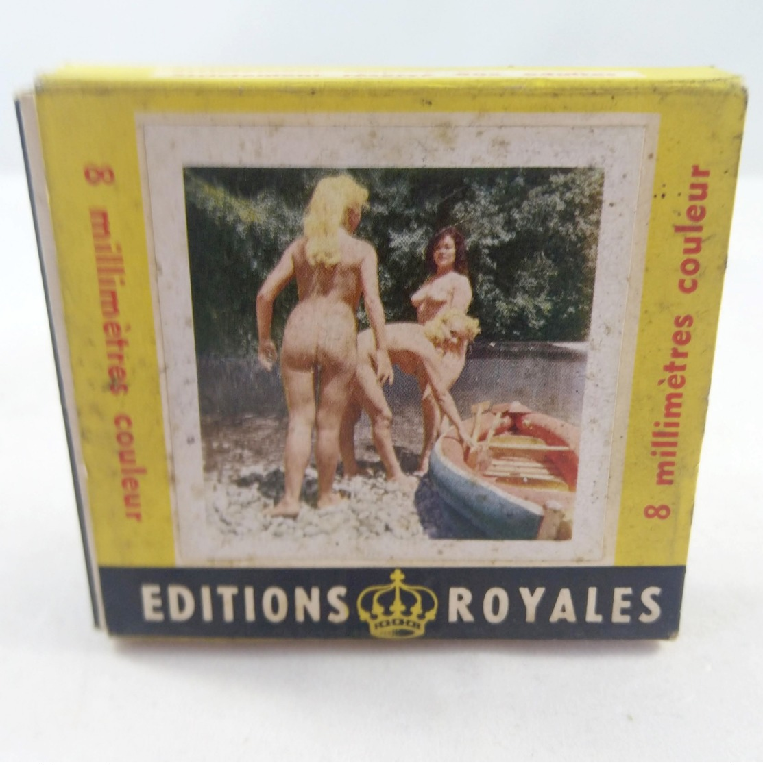 Vintage XXX Adult Super 8mm Porn Movie -  Editions Royales Au Fil De L’eau - RARE - Autres Formats