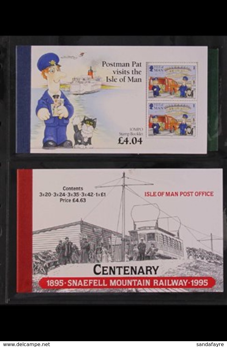 ISLE OF MAN 1994-2009 PRESTIGE BOOKLET COLLECTION, All Complete, All Different, Presented In Protective Slotted Pages (1 - Altri & Non Classificati