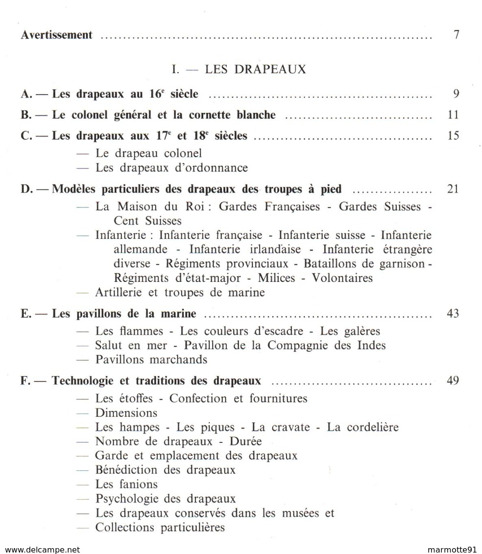 DRAPEAUX ET ETENDARDS DU ROI PAR P. CHARRIE  VEXILLOLOGIE - Drapeaux