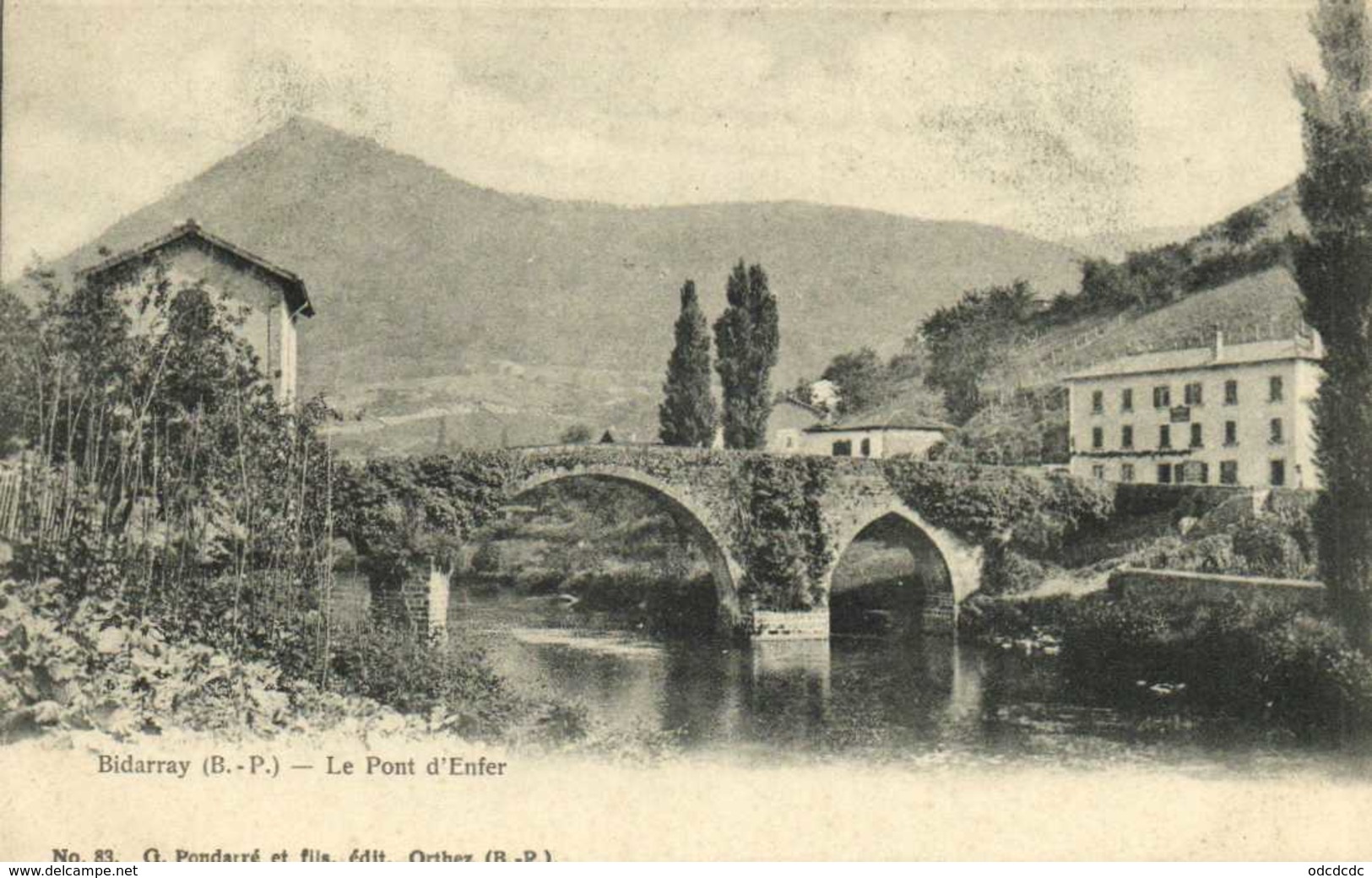 Bidaray (B P) Le Pont D'Enfer RV - Bidarray