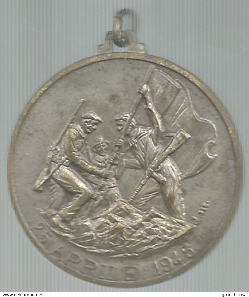 Modena, ARCI Anniversario Della Resistenza, 25 Aprile 1945, Mist. Ag. Gr. 25, Cm. 4,2. - Altri & Non Classificati