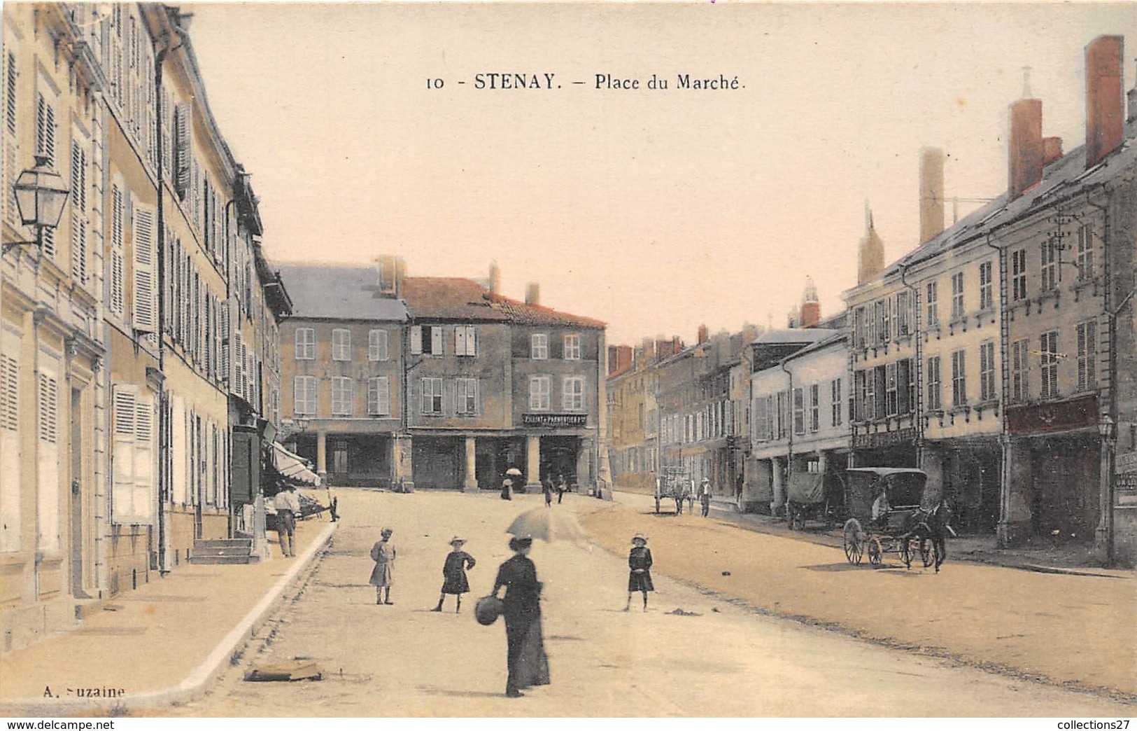 55-STENAY- PLACE DU MARCHE - Stenay