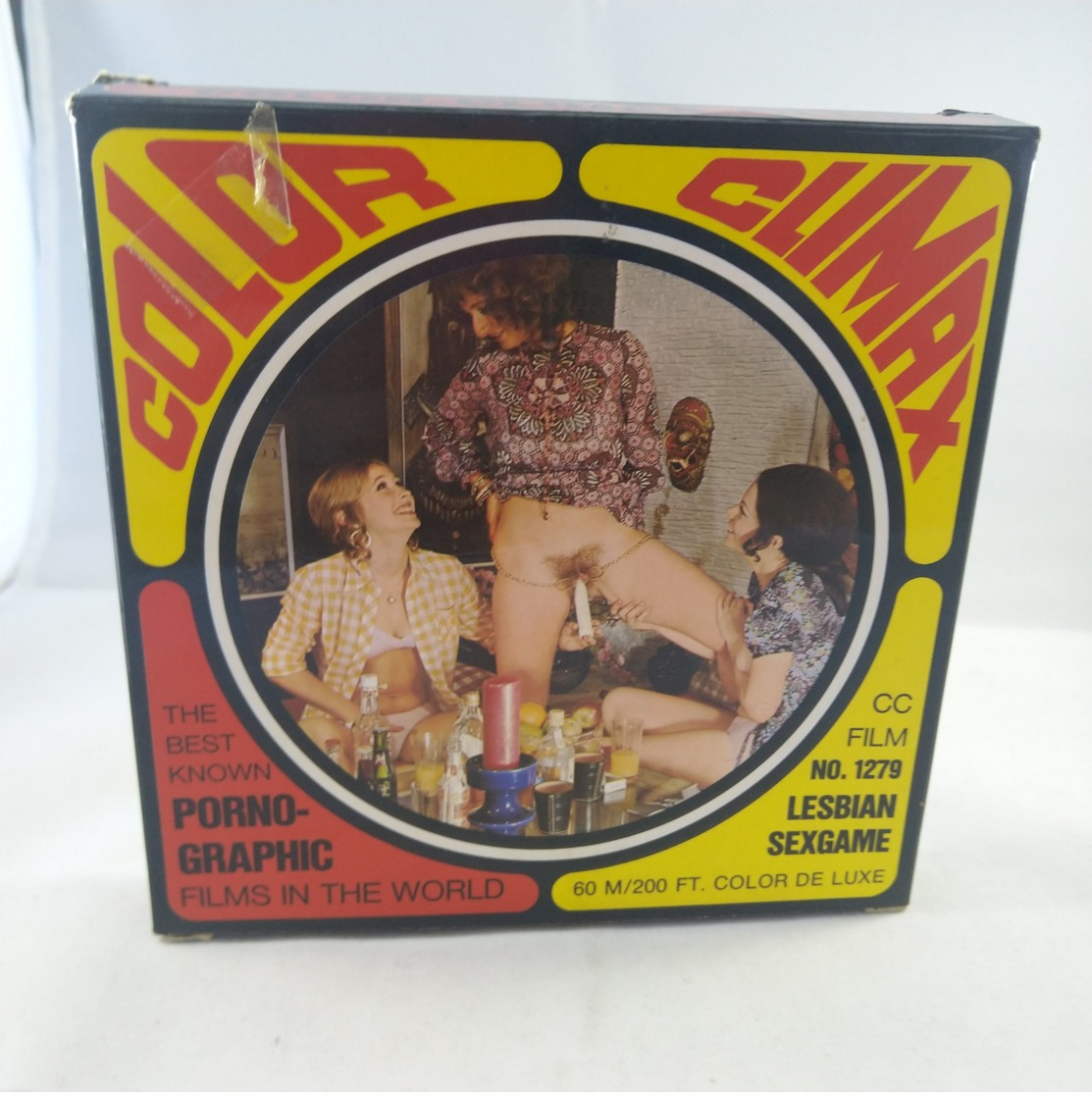 Vintage XXX Adult Super 8mm Movie -  Color Climax 1279 Lesbian SexGame - Autres Formats