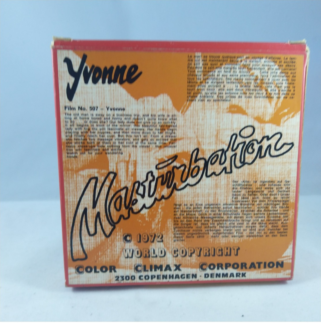 Vintage XXX Adult Super 8mm Movie - Color Climax Yvonne Masturbation 507 Denmark - Autres Formats