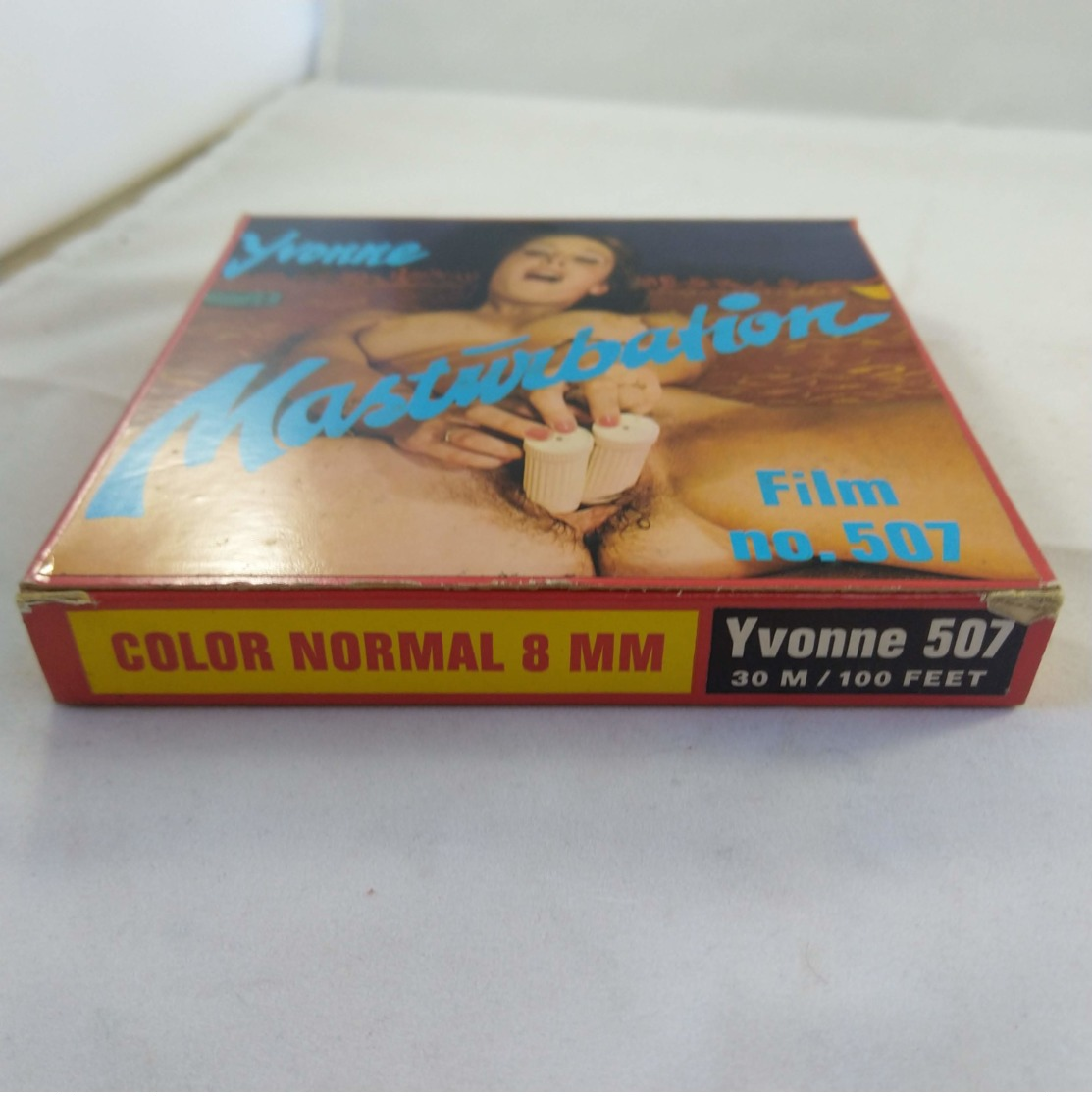 Vintage XXX adult Super 8mm movie - Color Climax Yvonne Masturbation 507 Denmark