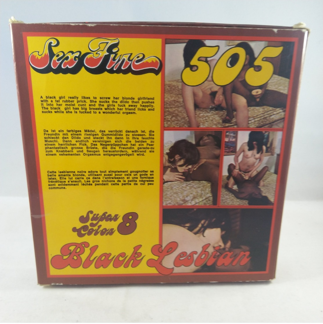 Vintage XXX Adult Super 8mm Movie - Black Lesbian Sex Fire 505 - Autres Formats