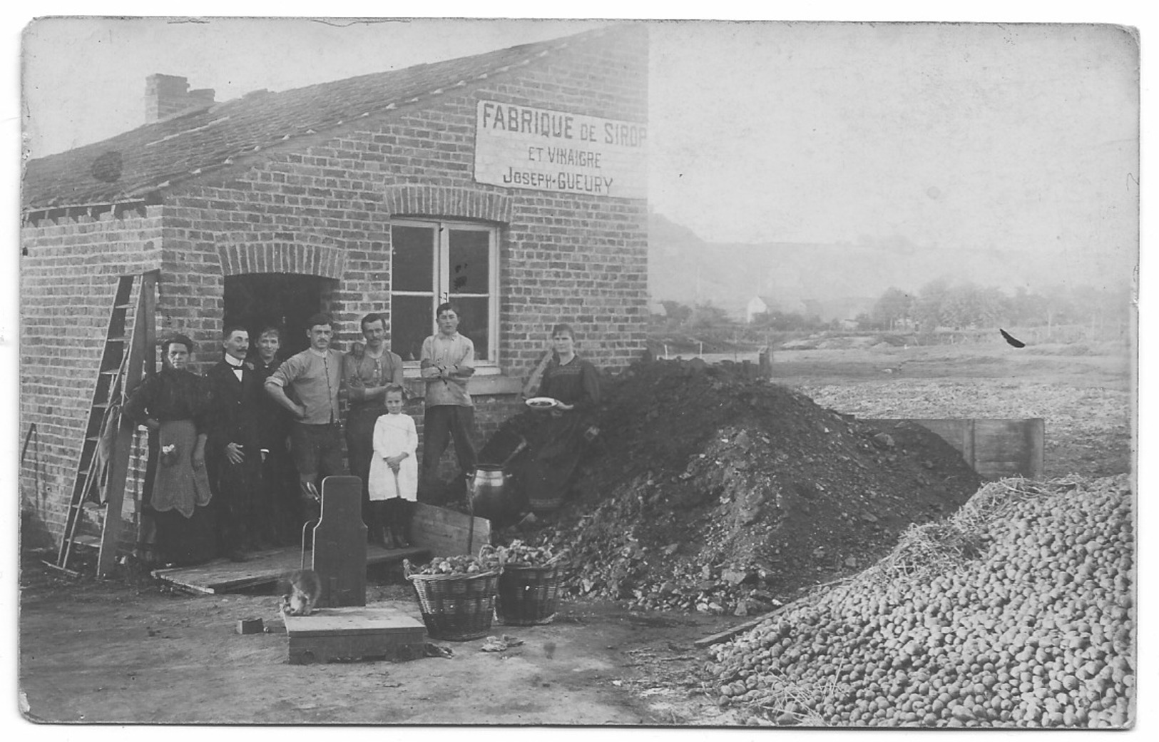 Huy Et Environs - Fabrique De Sirop Et Vinaigre  Joseph Gueury -photo Carte 25/9/17 - Huy