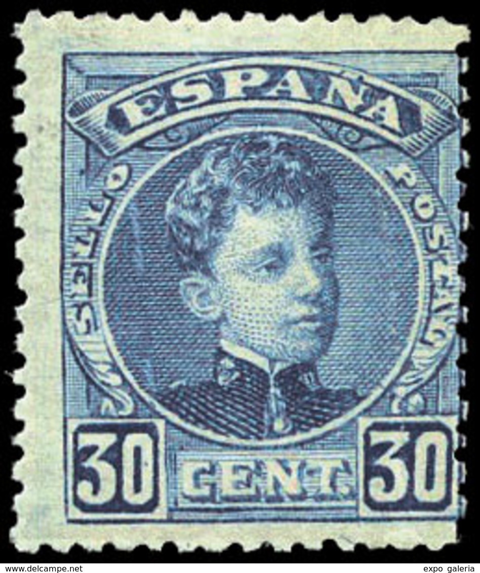Ed. * NE 12 - 1901. No Emitido. 30 Cts. Azul. Correcto Ejemplar Por Tener Color Muy Fresco Y Centraje Habitual - Unused Stamps