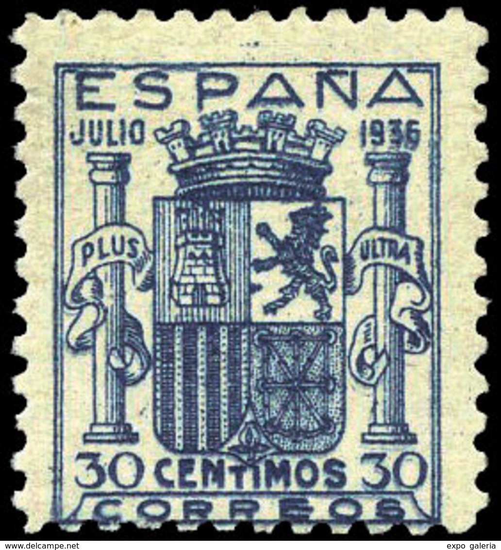 Ed. ** 801 - 1936. Color Intenso. Sin Charnela. Cert. CEM. Cat. 1.540€ - Unused Stamps