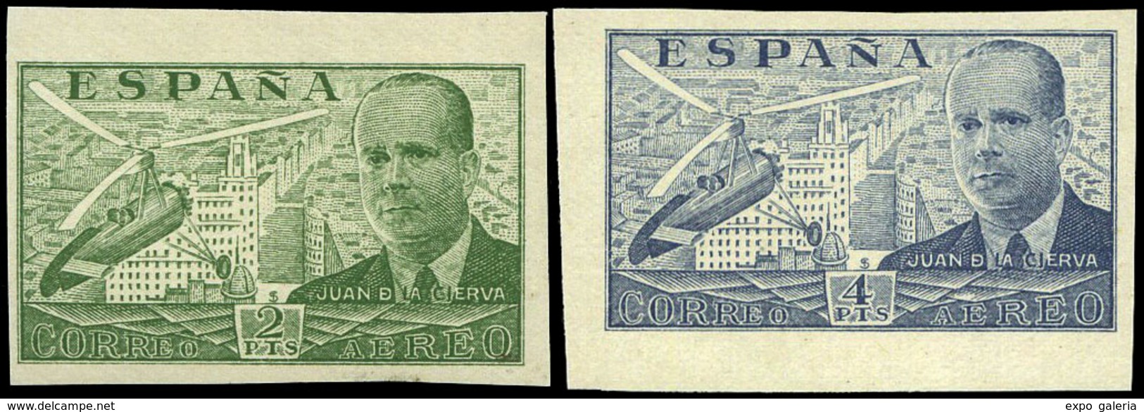 Ed. ** 880/6 - 1939. Serie Completa. S/D. Sin Charnela. Lujo. Escasa. Cat. +500€ - Unused Stamps