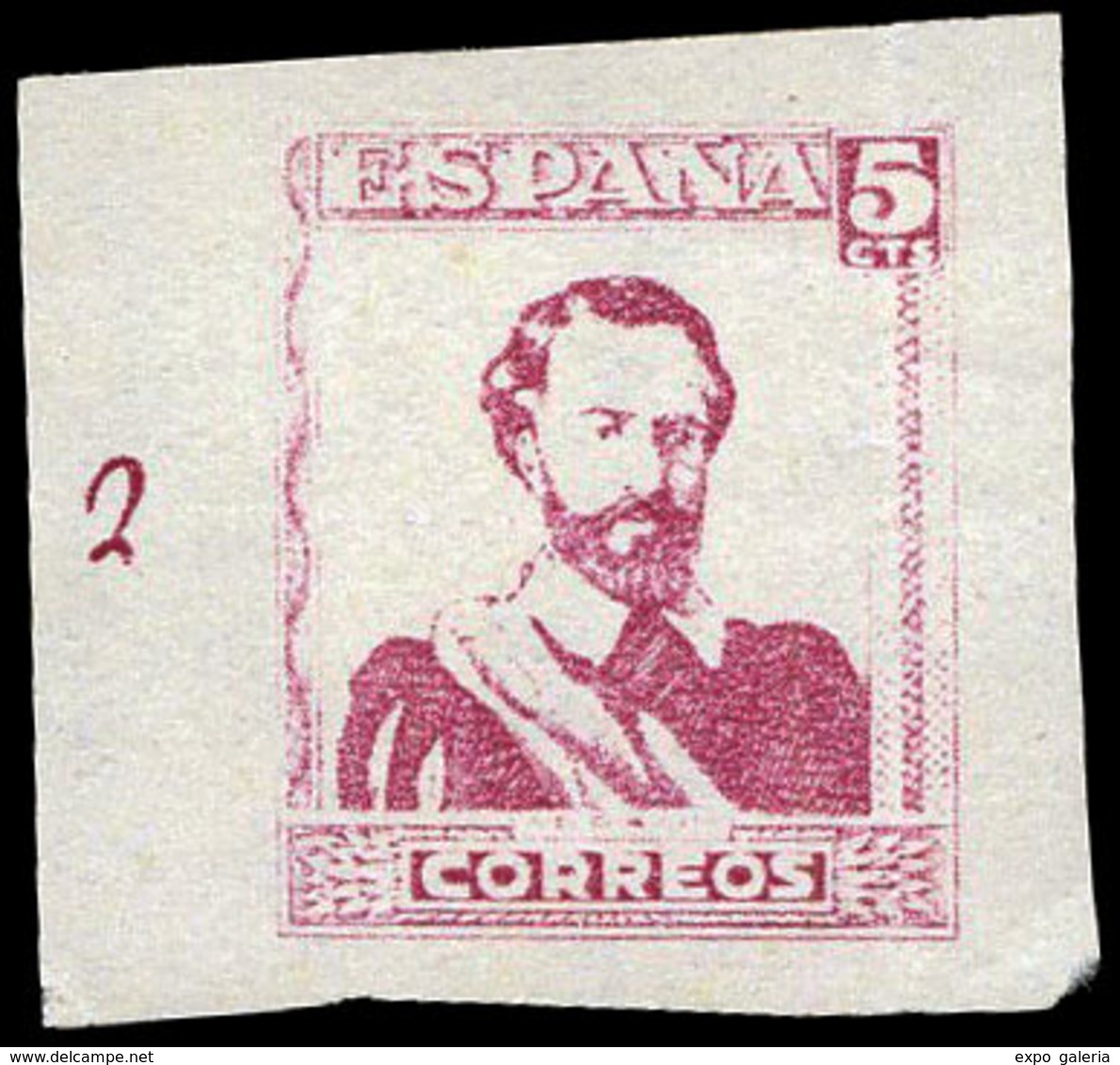 Año 1940 - Prueba De Proyecto No Adoptado Realizado En La Fábrica Del Timbre “Miguel López De Legazpi” - Unused Stamps