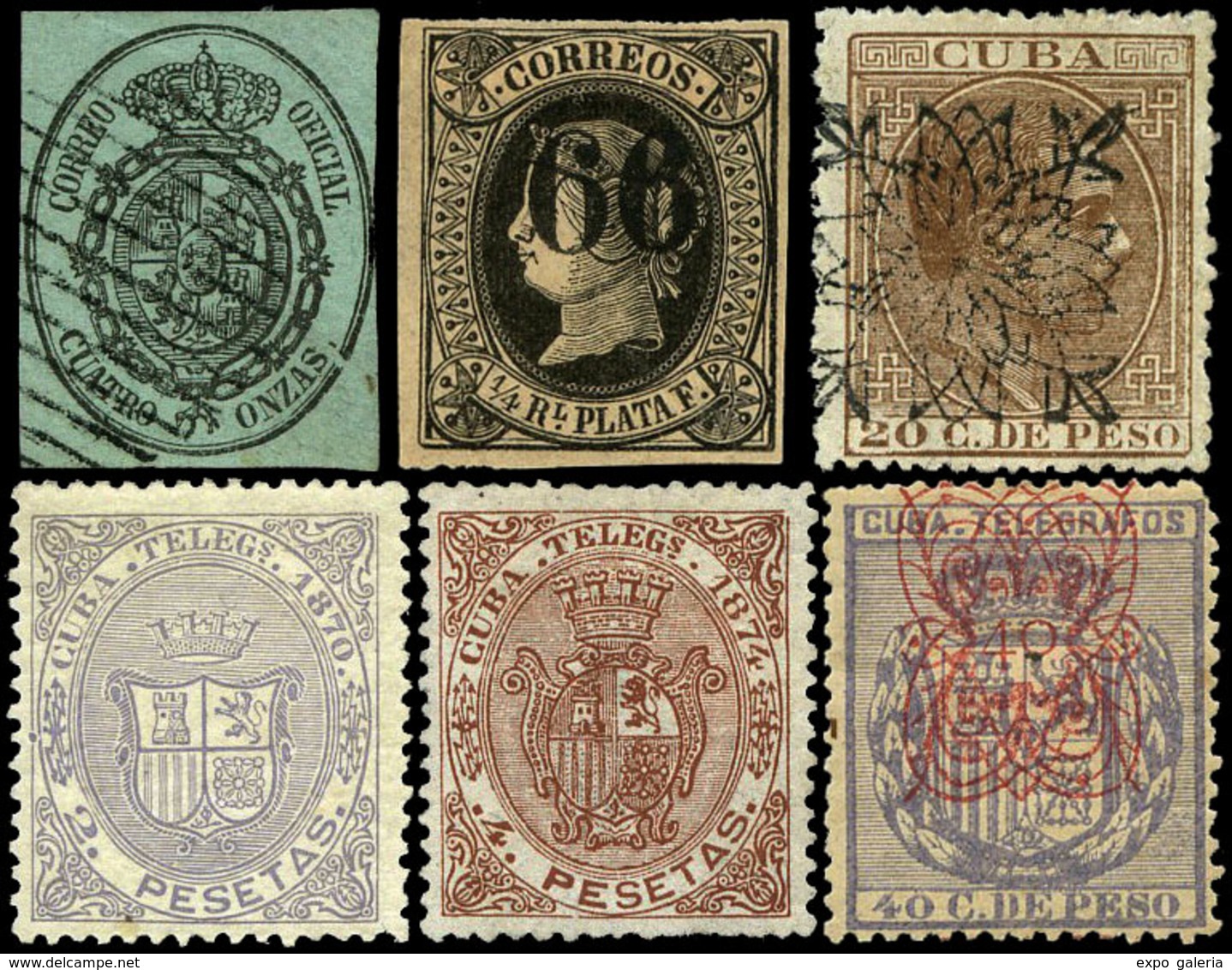 Cuba Y Antillas 1855/1898 - Colección Montada En Hojas Album Edifil, Completa + 75%. Sellos En Nuevo Y Usado - Collections