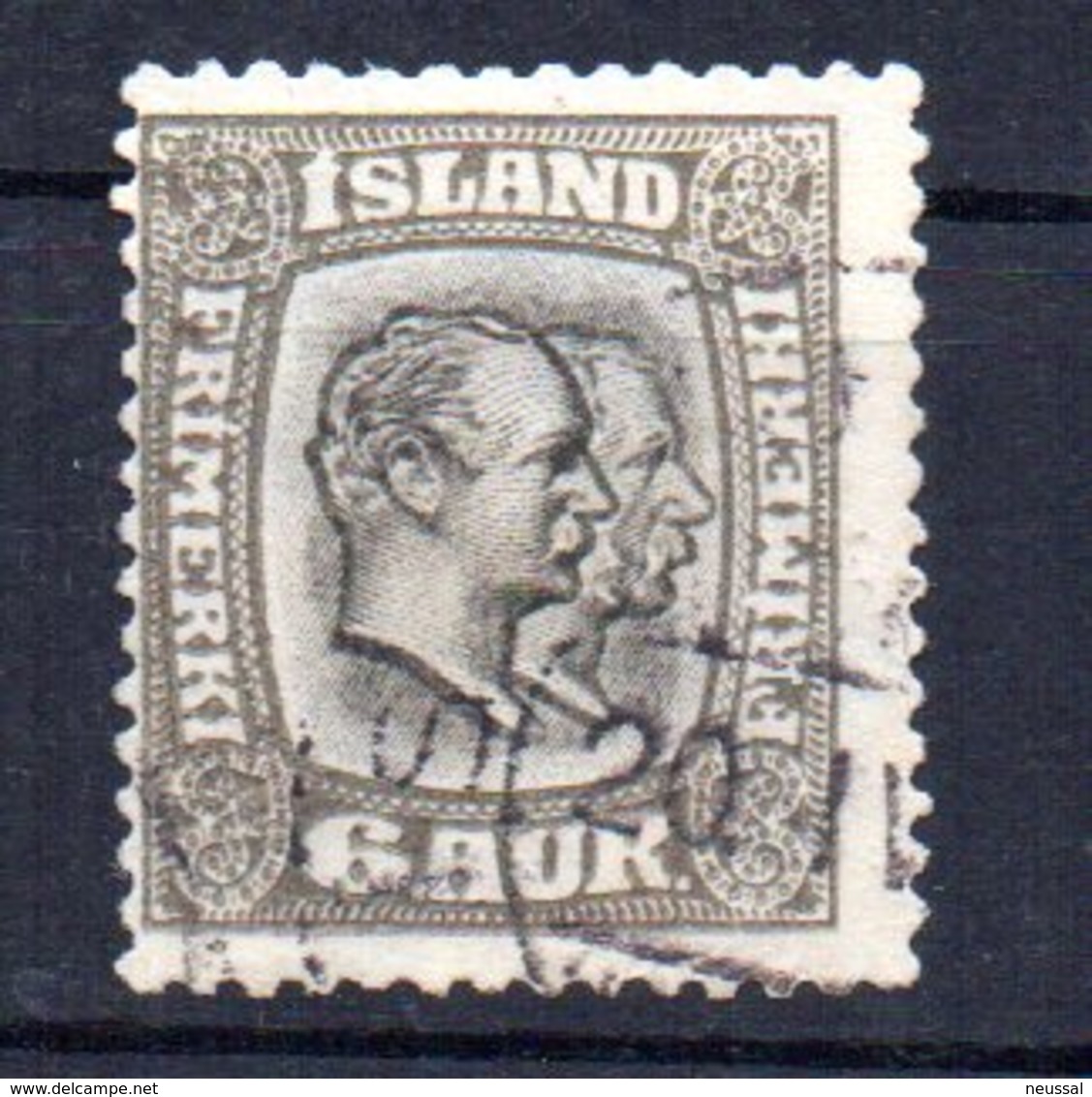 Sello Nº 79 Islandia - Usados