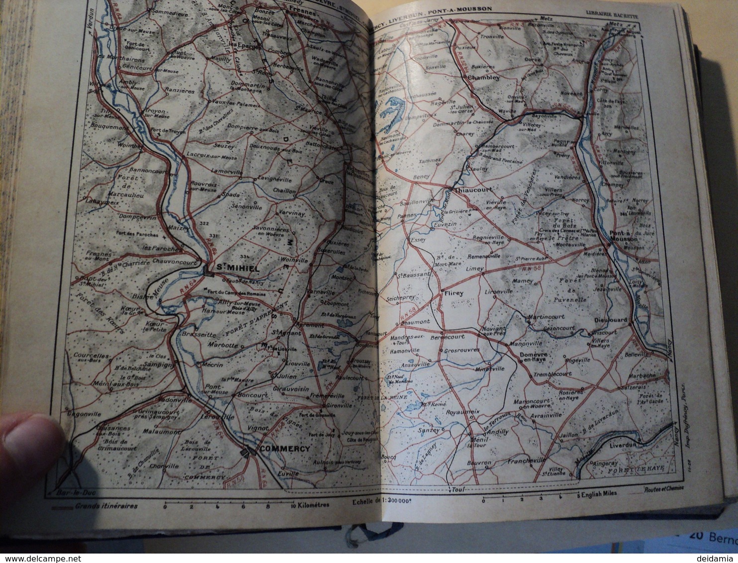 GUIDE BLEU VOSGES / LORRAINE ET ALSACE. 1928. HACHETTE COLLECTION LE CHEMIN DE FER ET LA ROUTE. CARTES ET PLANS / SPECI - Lorraine - Vosges