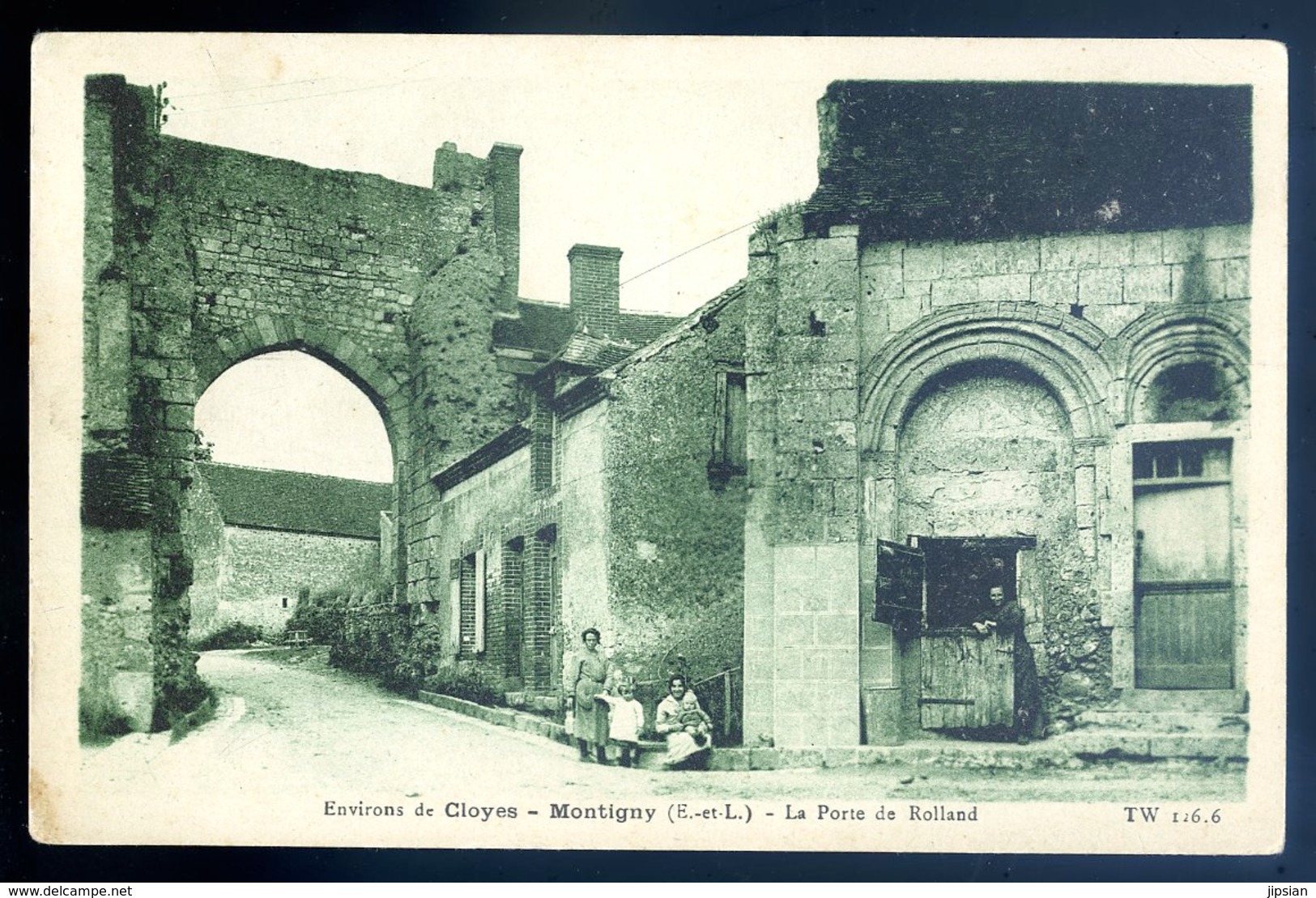 Cpa Du 28 Environs De Cloyes  -- Montigny -- La Porte De Rolland   JM9 - Montigny-sur-Avre